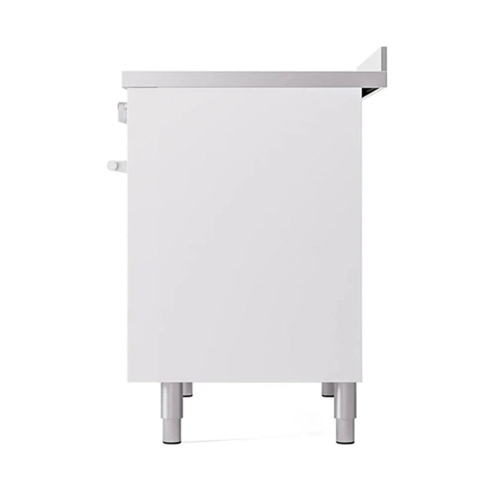 ILVE 40"Professional Plus Induction Range, White UPDI406QMPWH