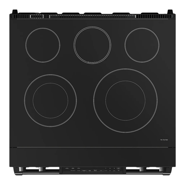 Gordon Ramsay by THOR Kitchen 30"Professional Electric Range Matte Black, RSE30B