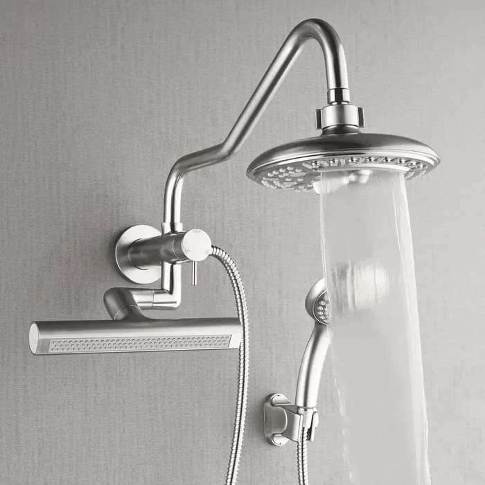 Forno Acqua AcquaFALL Mini Shower Head, Overhead Rainfall Shower SMW2BN-C2