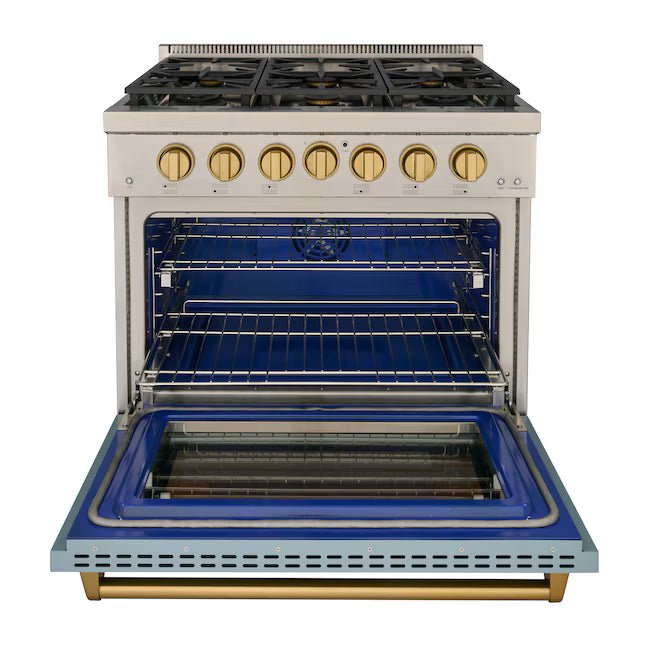 KUCHT 36" Natural Gas Range, KFX3600X-6AAG