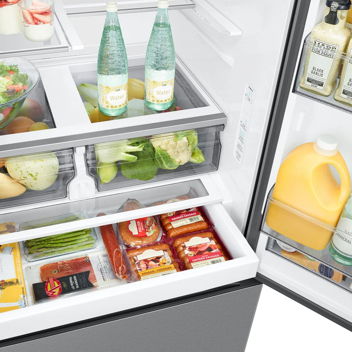 Samsung 36" Smart 3-Door French Door Refrigerator RF32CG5B10SR