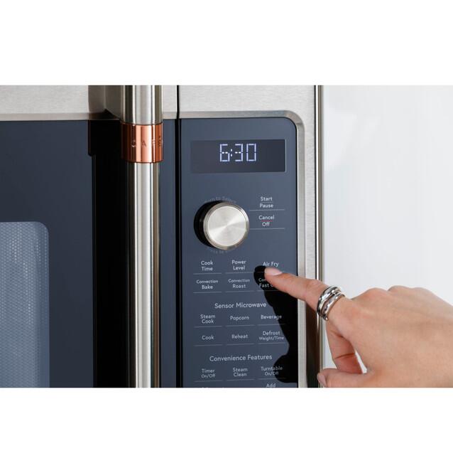 Café™ 1.7 Cu. Ft. Convection Over-the-Range Microwave Oven CVM517P4RW2 CAFE