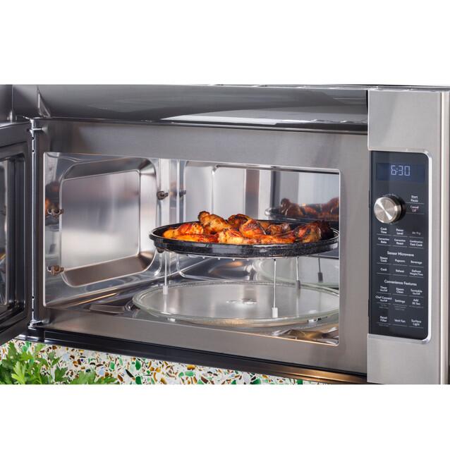Café™ 1.7 Cu. Ft. Convection Over-the-Range Microwave Oven CVM517P4RW2 CAFE