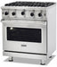 VIKING 30" Open Burner Gas Range VGIC53024BSS VIKING