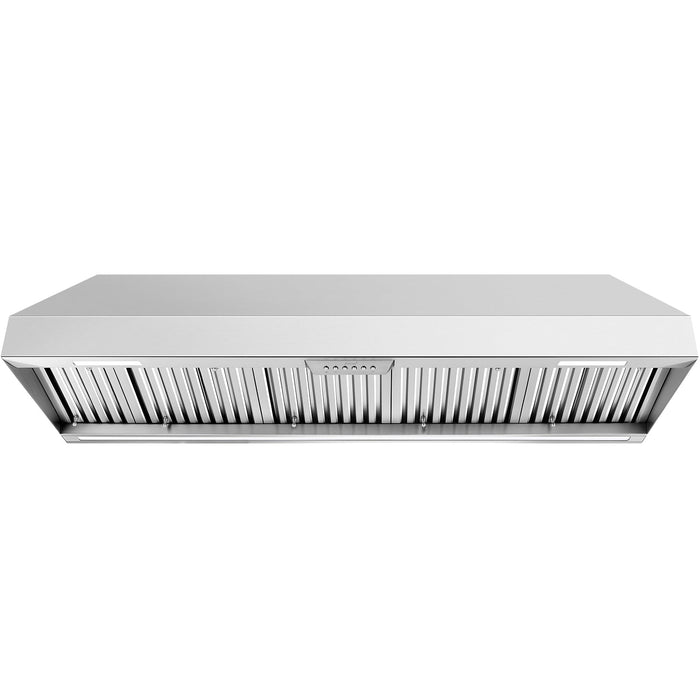 60" Range Hood Insert, 1200 CFM Stainless Steel Ducted Vent Hood Insert with Dimmable LED Lights - NX-19IS-60
