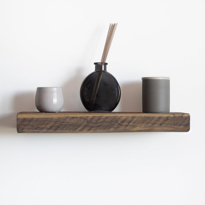 Reclaimed Wood Floating Shelves Real Solid Wood Floating Shelves Handmade Thick Floating Shelves