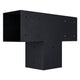 Pergola 3-Arm T Bracket (for 6x6 Wood Posts)