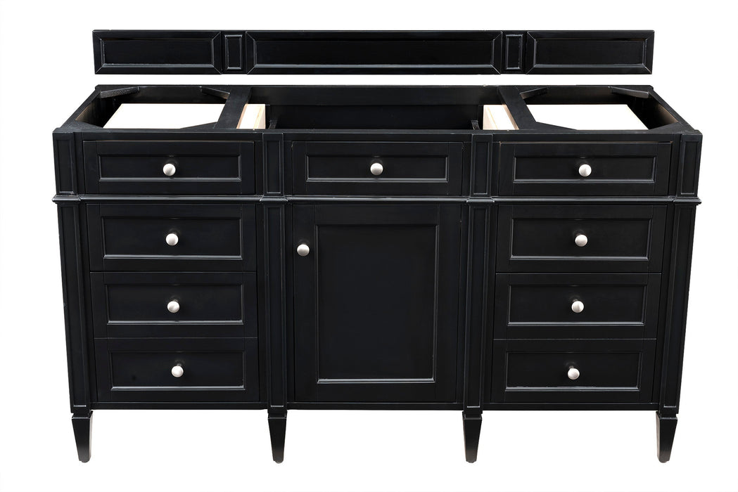 James Martin Brittany 60" Single Bathroom Vanity, Black Onyx