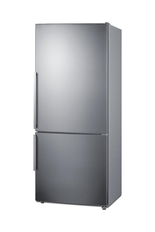 Summit 28" Wide Bottom Freezer Refrigerator FFBF283SS Summit