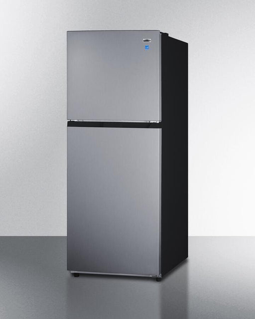 Summit 24" Wide Top Mount Refrigerator-Freezer with Icemaker FF1089PLIM - Farmhouse Kitchen and Bath