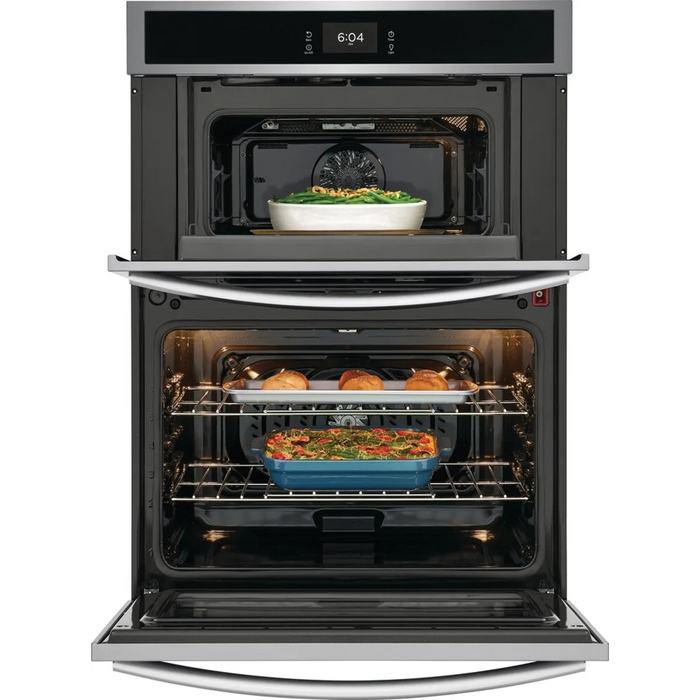 Frigidaire 30" Electric Wall Oven and Microwave GCWM3067AF