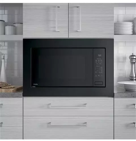 GE Profile 24" Built-In Microwave, Black PEB7227DLBB