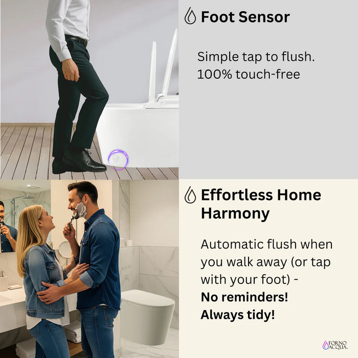 Forno ACQUA Luxurious Smart Toilet CSTS00 - Control Panel View