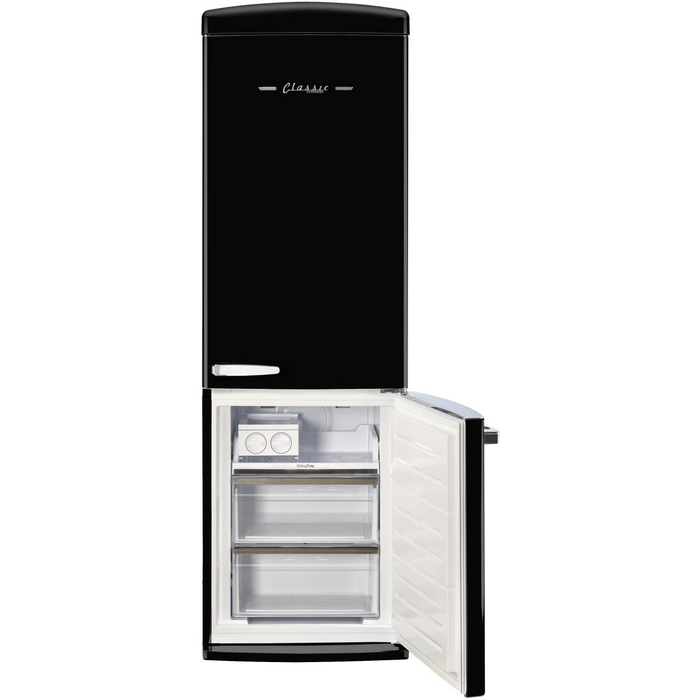 UNIQUE 24" Counter Depth Freestanding Bottom Mount Refrigerator, UGP-340L B AC