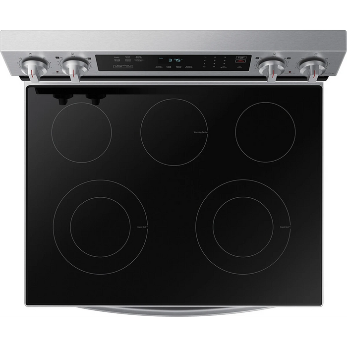 SAMSUNG 30" Freestanding Electric Smart Range, NE63A6311SS