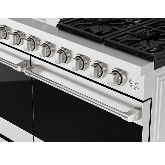 Gordon Ramsay by THOR Kitchen 48" Professional Propane Gas Range Stainless Steel, RSG48ELP