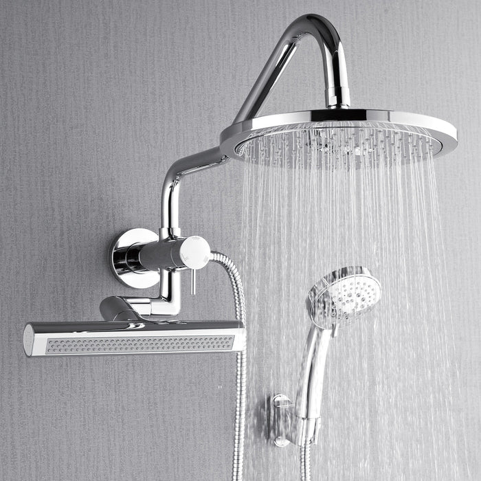 Forno Acqua AcquaFALL Mini Shower Head, Overhead Rainfall Shower SMW1CP-C8