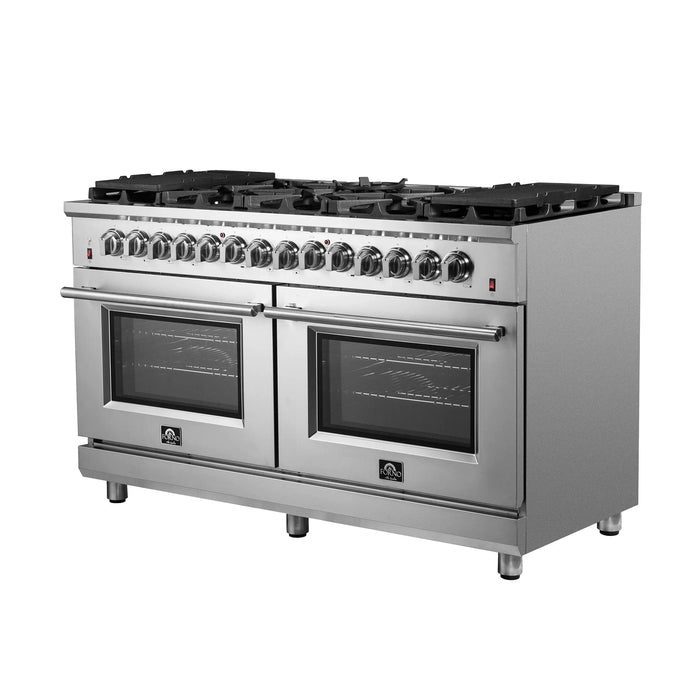 FORNO Massimo 60″ Gas on Gas Range FFSGS6239-60