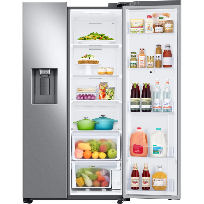 Samsung 36" Freestanding Side by Side Smart Refrigerator RS27T5561SR