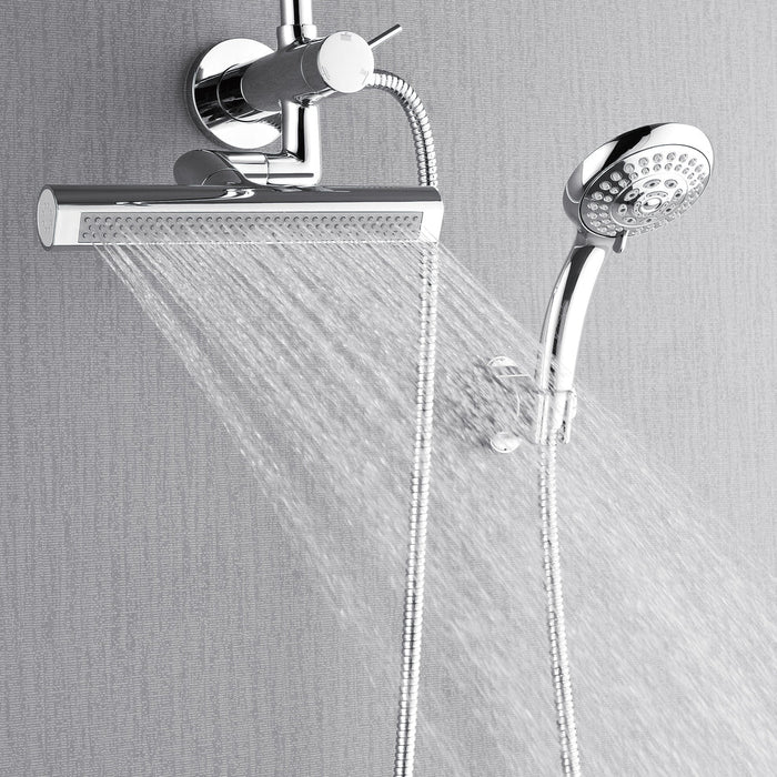 Forno Acqua AcquaFALL Mini Shower Head, Overhead Rainfall Shower SMW2CP-C8