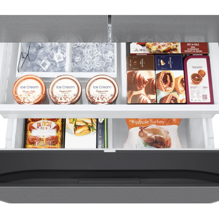 Samsung 36" Smart 3-Door French Door Refrigerator RF32CG5100SR