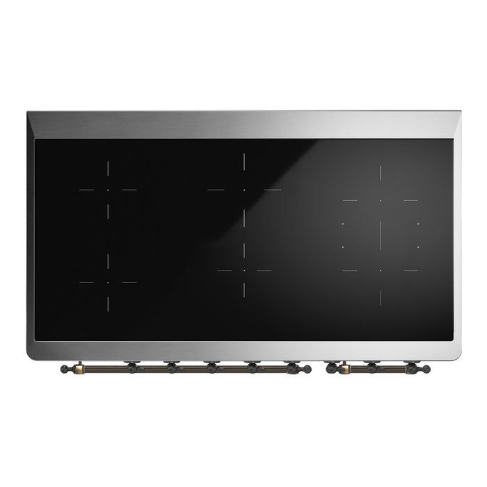 ILVE 48"Majestic III Induction Range, UMIB48QNR3 — UMIB48QNR3AWB