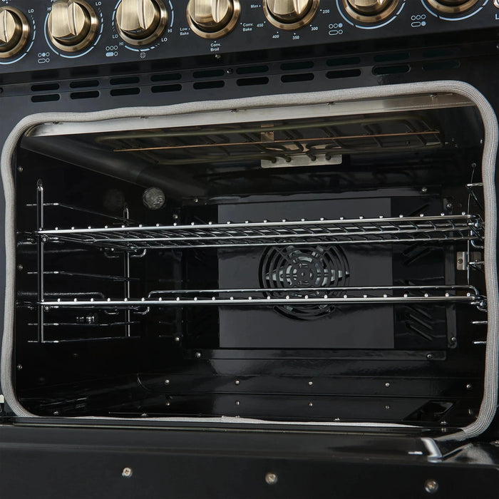 FORNO Paolo 30" Electric Range FFSEL6011-30BLK