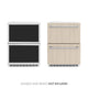 ZLINE 24" Touchstone 168 Can Outdoor-Rated Dual Refrigerator Drawer, Panel Ready, RDSPO-24