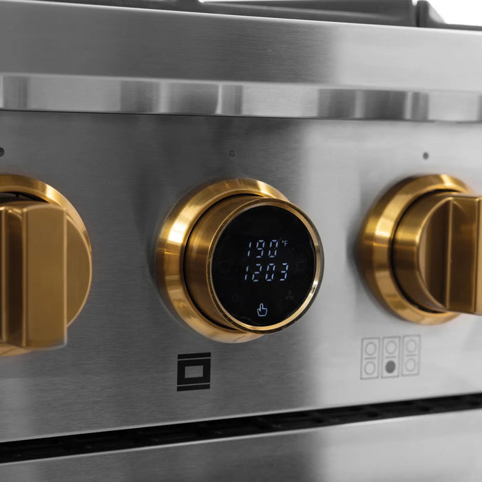 Kucht 36" Freestanding Dual Fuel Range KXD36