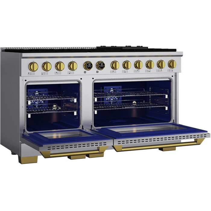 Kucht 60" Freestanding Dual Fuel Range KXP60-GL