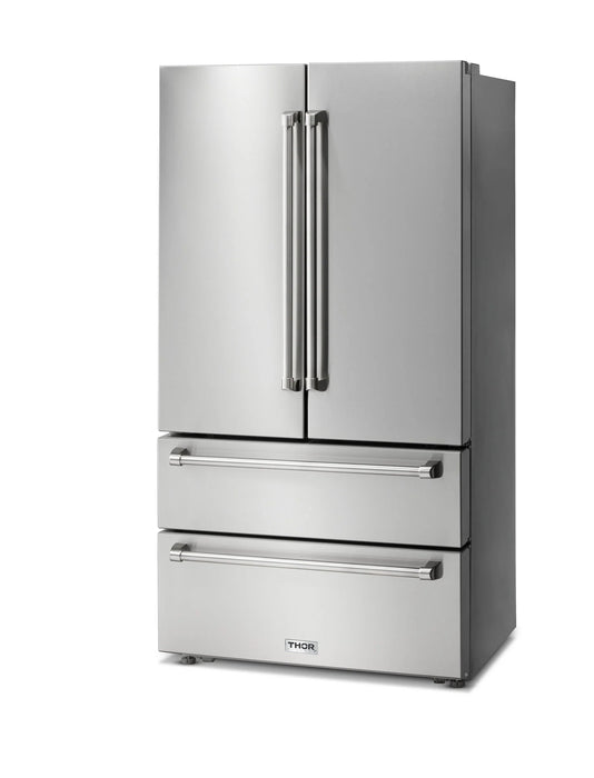 THOR Kitchen Professional 36" Counter Depth Refrigerator - Close-Up View