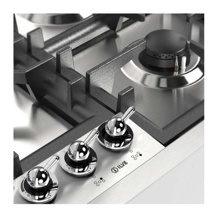 ILVE Nostalgie II 36" Built-In Gas Cooktop UHCPT95FNSSC