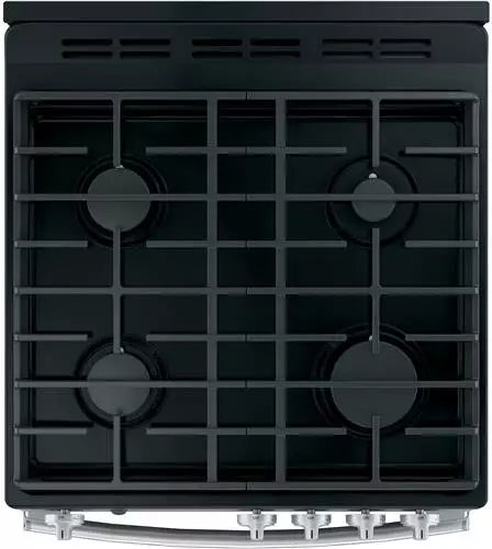 GE 24" Steam Clean Gas Range, Stainless Steel JGAS640RMSS