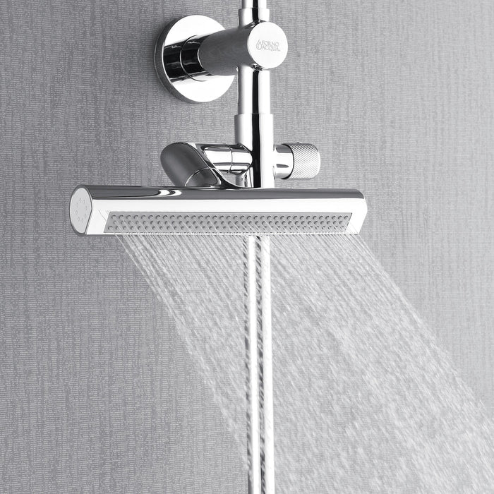 Forno Acqua AcquaFALL Shower, Overhead Rainfall Shower, Handheld Shower Head SCW2CP-C2