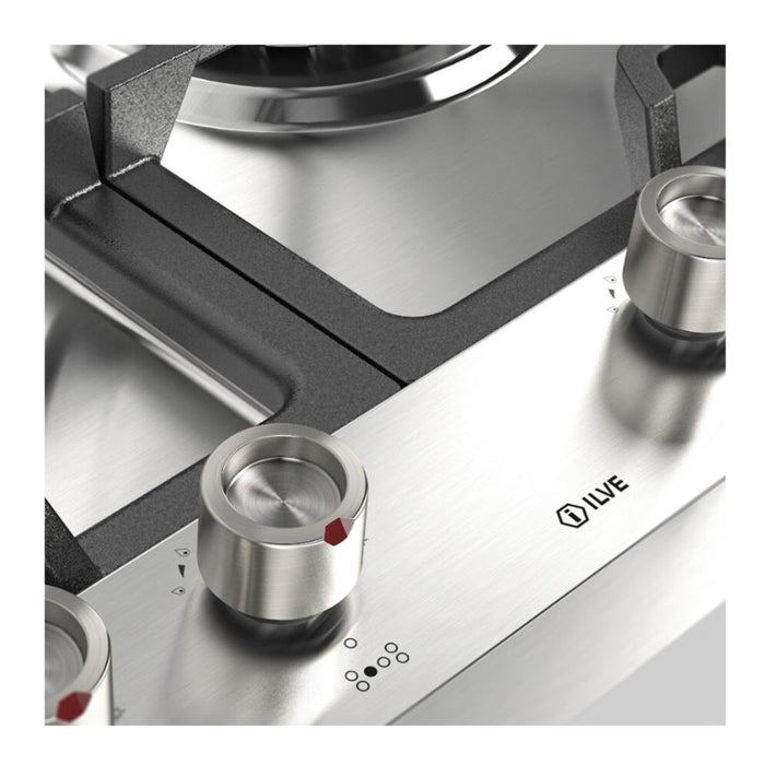 ILVE Panoramagic 48" Built-In Gas Cooktop UHCPMT125SS