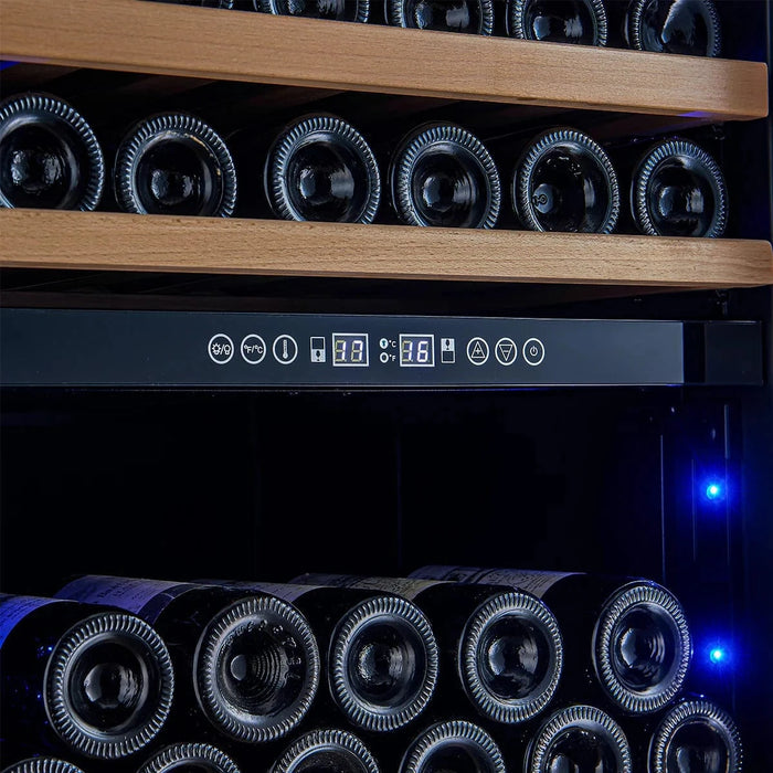 FORNO Cesinali 24" Dual Zone 94 Bottle Wine Cooler FWCDR6603-24S