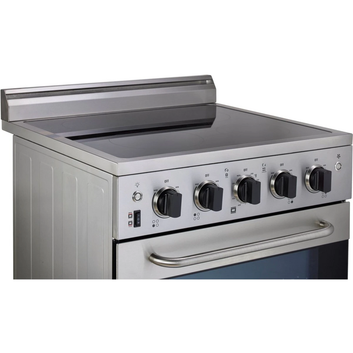 UNIQUE Prestige 24" Freestanding Electric Range, UGP-24V EC S/S