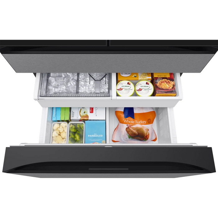 Samsung Bespoke 36" Smart 4-Door French Door Refrigerator  RF90F29BECR