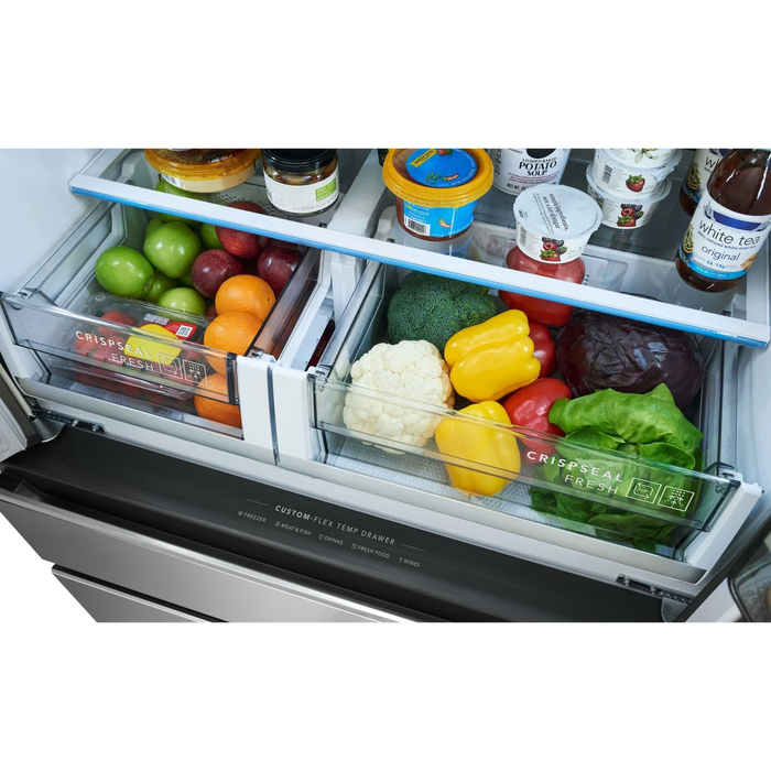 Frigidaire 36" Counter Depth 4 Door French Door Refrigerator PRMC2290BF