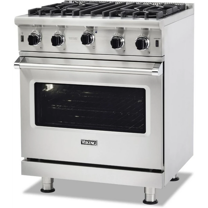 Viking® 5 Series 30" Stainless Steel Pro Style Range VGIC53024BSS