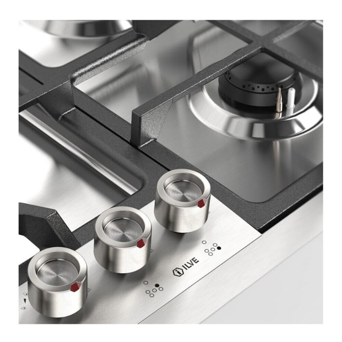 ILVE Panoramagic 36" Built-In Gas Cooktop UHCPMT95SS