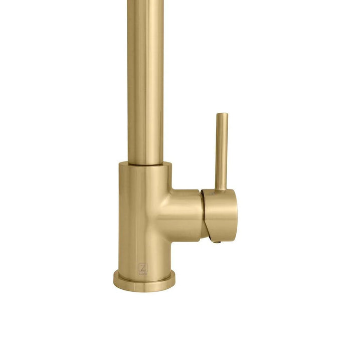 ZLINE Van Gogh Kitchen Faucet in Champagne Bronze, VNG-KF-CB