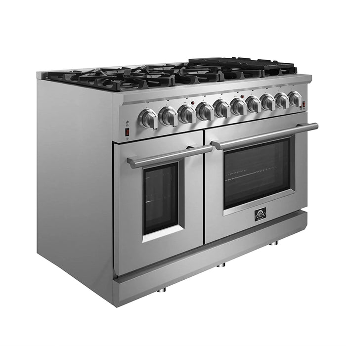 FORNO Massimo 48″ Gas on Gas Range FFSGS6239-48