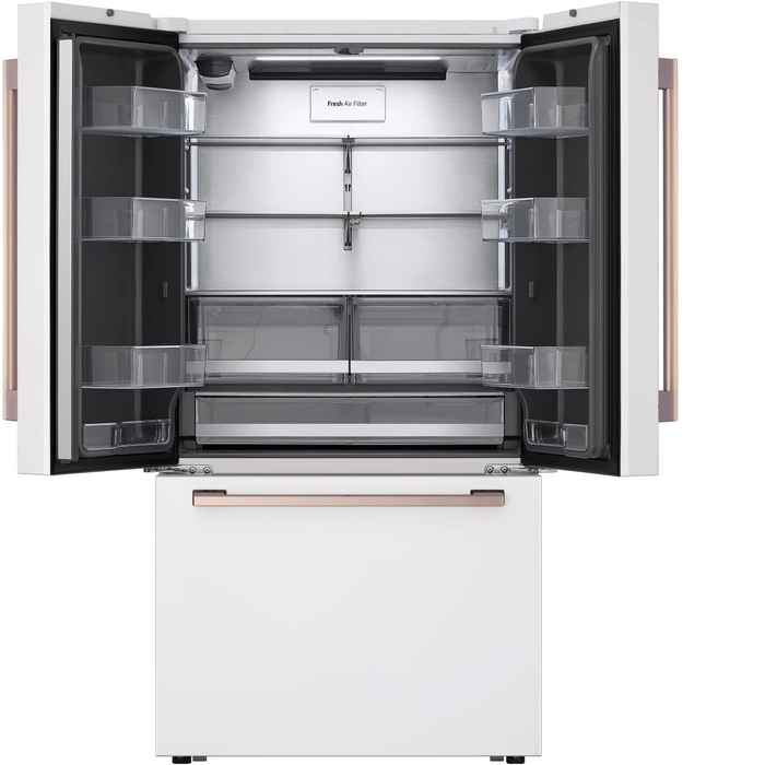 LG 36" Counter-Depth Freestanding French Door Smart Refrigerator, SRFB27W3