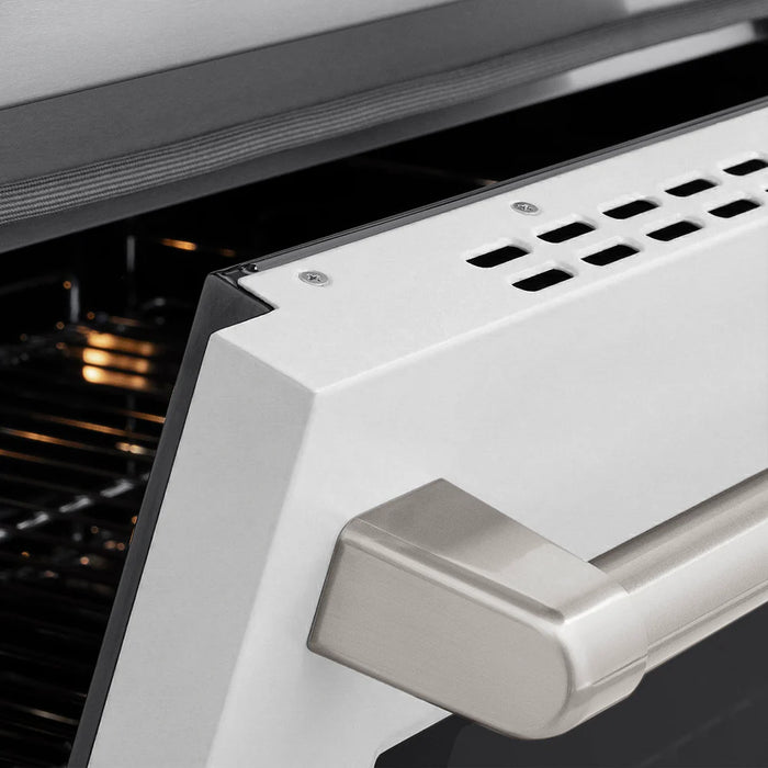 ZLINE Paramount Induction Range, Cooktop, Electric Convection Oven, Satin Stainless Steel SINRS-WM