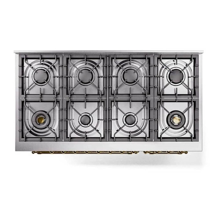 ILVE Nostalgie II Limited Edition 48" Dual Fuel Range Matte Graphite UP488NMPMGG