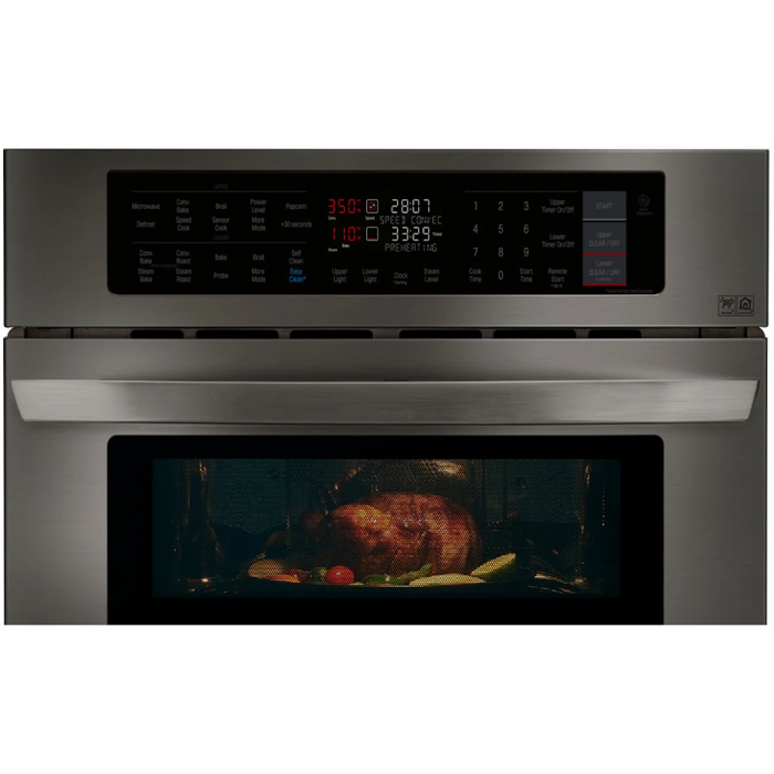 LG 30" Smart Combination Wall Oven, LWC3063BD