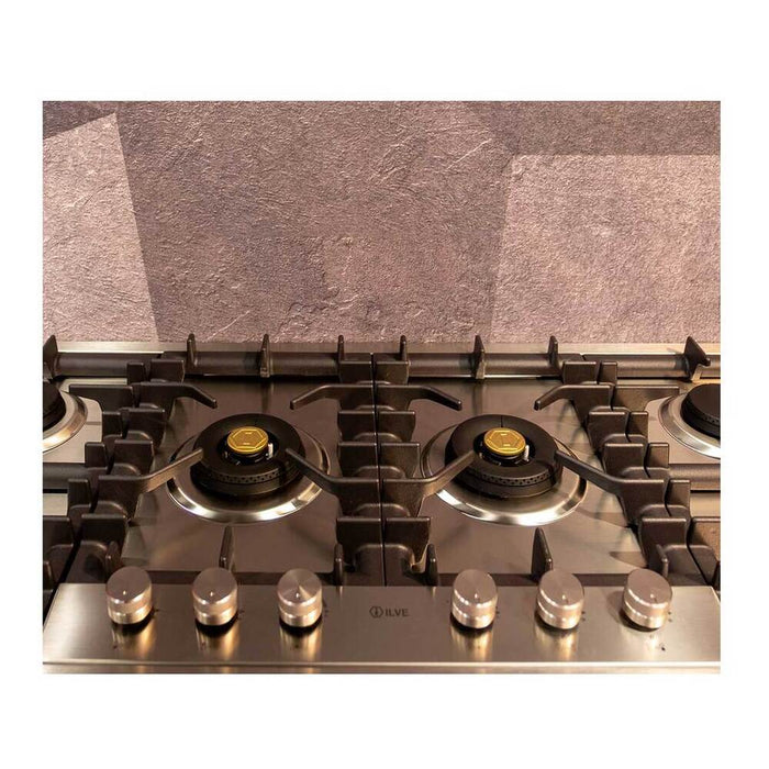 ILVE Professional Plus II 48" Built-In Gas Cooktop UHCPT125FSS