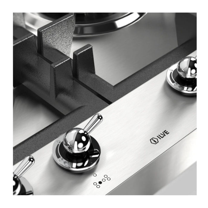 ILVE Nostalgie II 48" Built-In Gas Cooktop UHCPT125NSSC