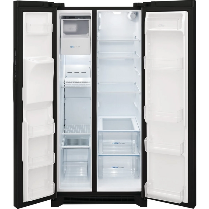 Frigidaire 33" Freestanding Side by Side Refrigerator FRSS2323AB